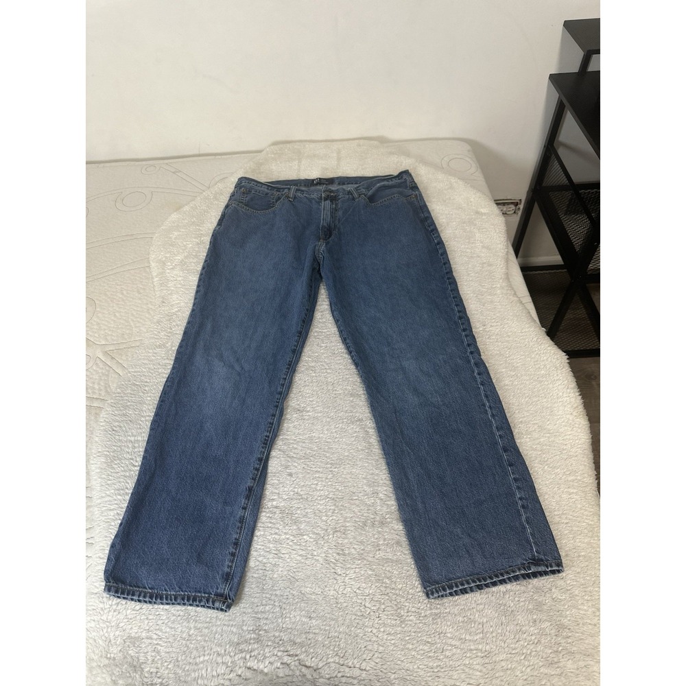 Gap Denim Men's Blue Straight Jeans Size‎ 38x30 Act (38x29) Cotton Pants